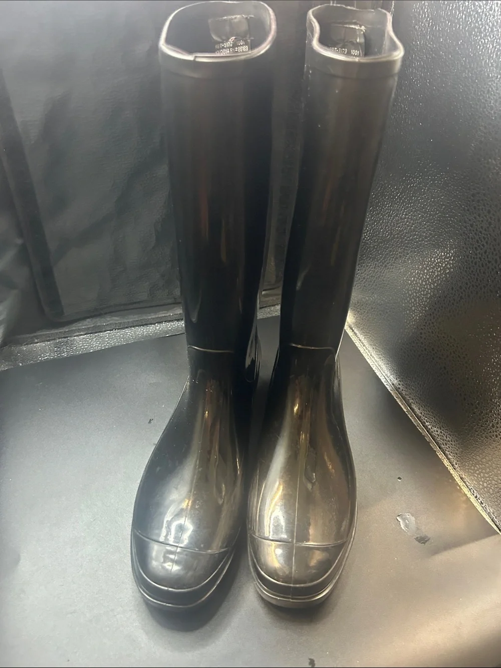 Classic Women's Tall Black Rain Boots